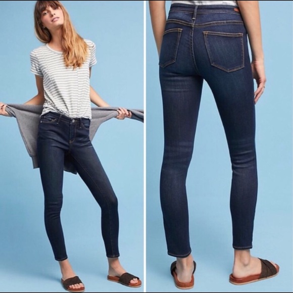 Anthro Pilcro Midrise Skinny Jeans Size 